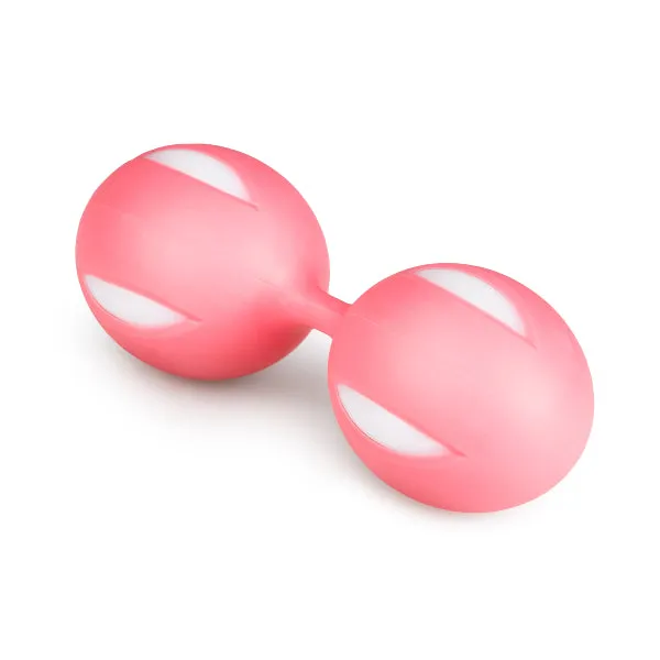 Easytoys Wiggle Duo Kegel Ball PinkWhite Vibrators