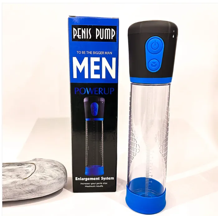 Eccentric Playroom Essentials Power Up Penis Enlargement Pump Male Sex Toys