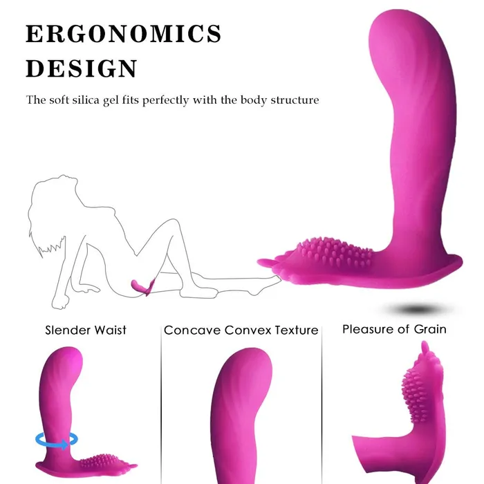 Female Sex Toys Javaughn69ways Silicone Wireless Remote Vibrator For Him or Her