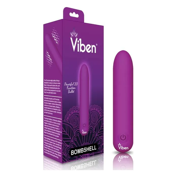 Female Sex Toys Viben Bombshell 5 Speed 95cm USB Mighty Bullet Berry