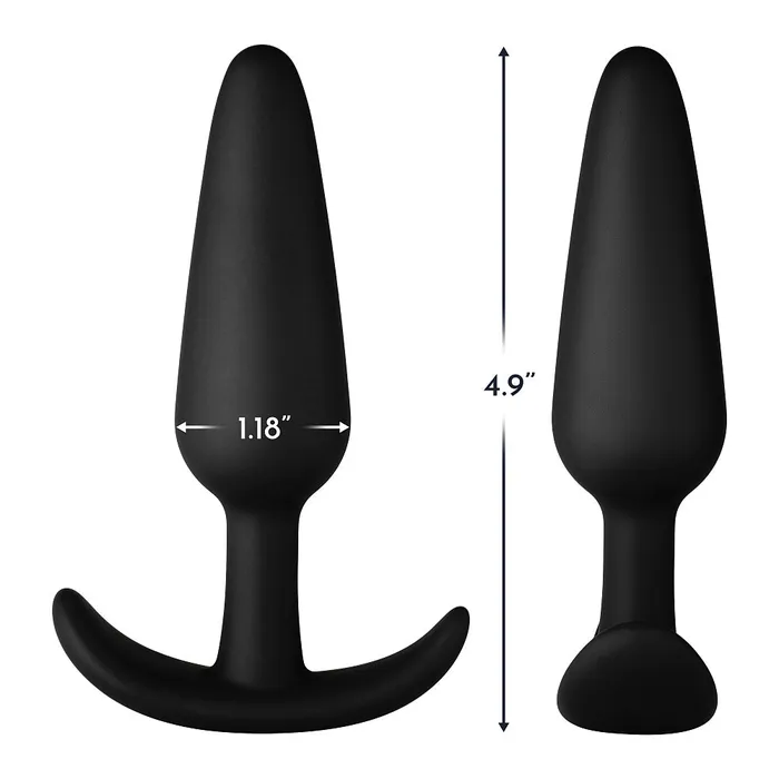 FORTO FORTO F31 Plug Black Assorted Sizes Anal