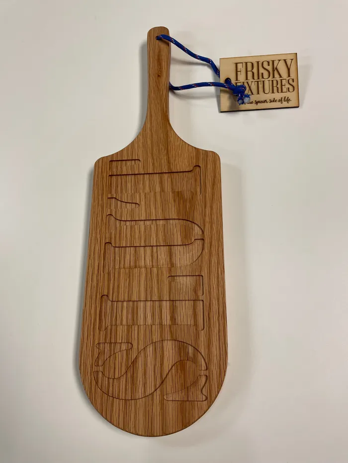 Frisky Fixtures Vibrators Solid Oak Wooden Paddles