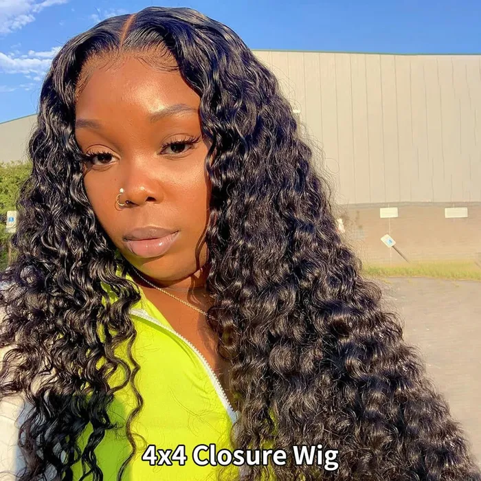 Javaughn69ways Anal 360 Lace Frontal Wig 28 30 Inch Water Wave Brazilian Human Hair 180 Density