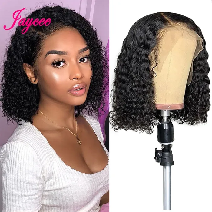 Javaughn69ways Couples Brazilian Curly Bob Human Hair Lace