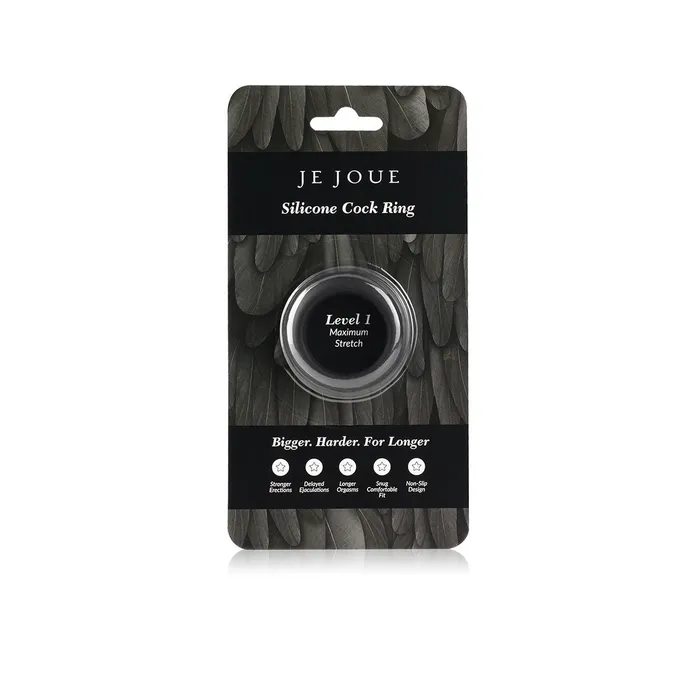 Je Joue Silicone CRing Level 1 Black Je Joue Anal