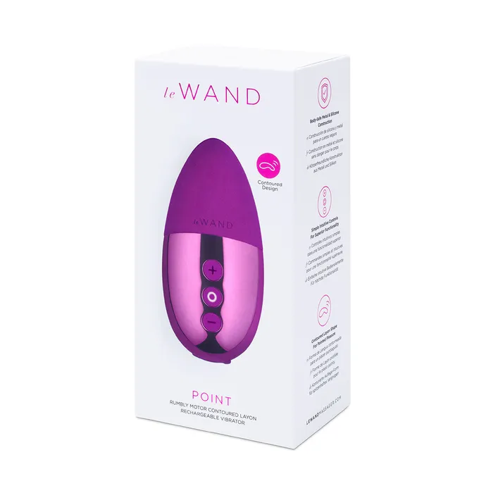 Le Wand Le Wand Chrome Point Assorted Colors Vibrators