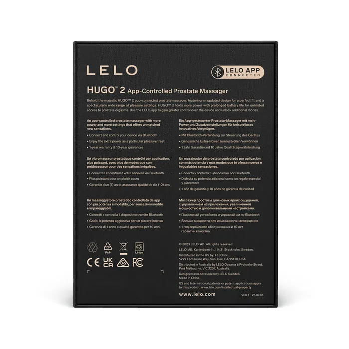 LELO Lelo Hugo 2 Green Vibrators