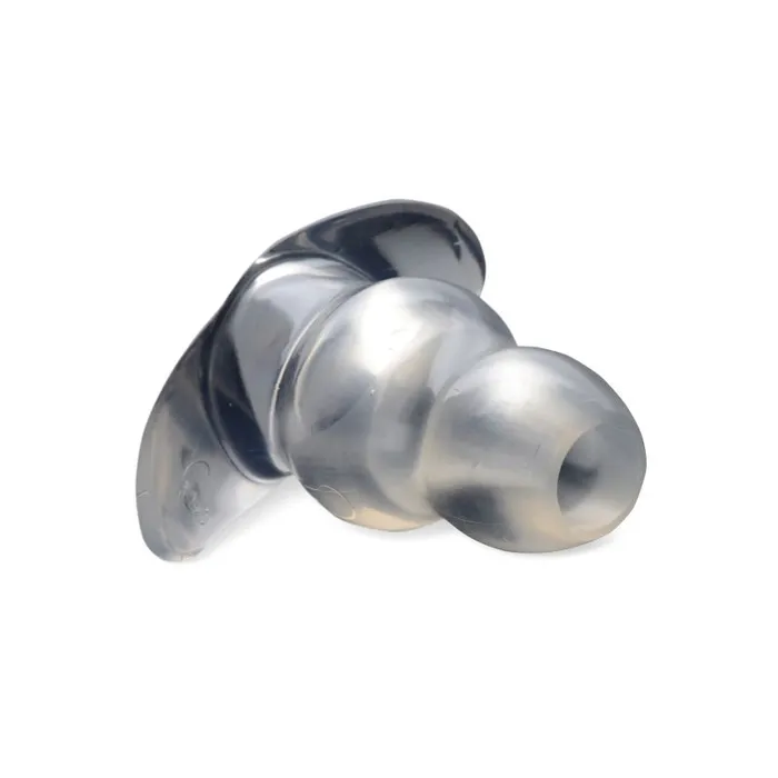 Male Sex Toys Master Series Clear View Hollow Anal Plug X Large