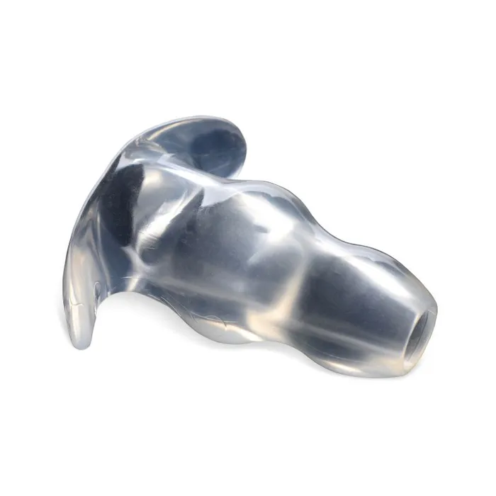 Male Sex Toys Master Series Clear View Hollow Anal Plug X Large