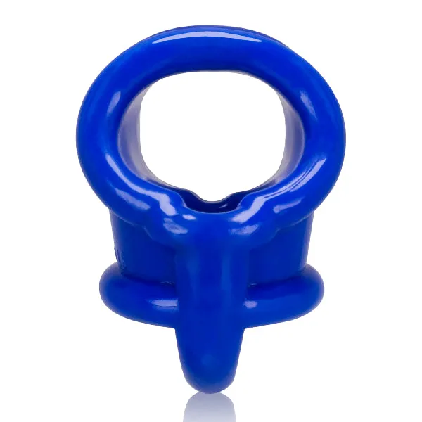 OxBalls Vibrators Ballsling Ball Split Sling Police Blue