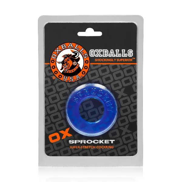 OxBalls Vibrators Sprocket Cockring Ice Blue