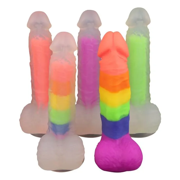 Playtime4u Dildos Super Soft Rainbow Dildo