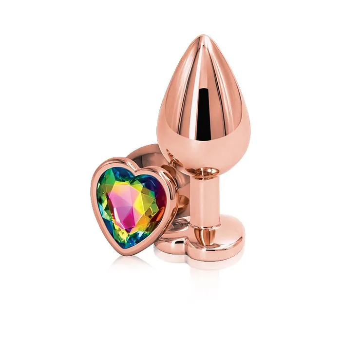 Rear Assets Rose Gold Metal Plug NS Novelties Anal