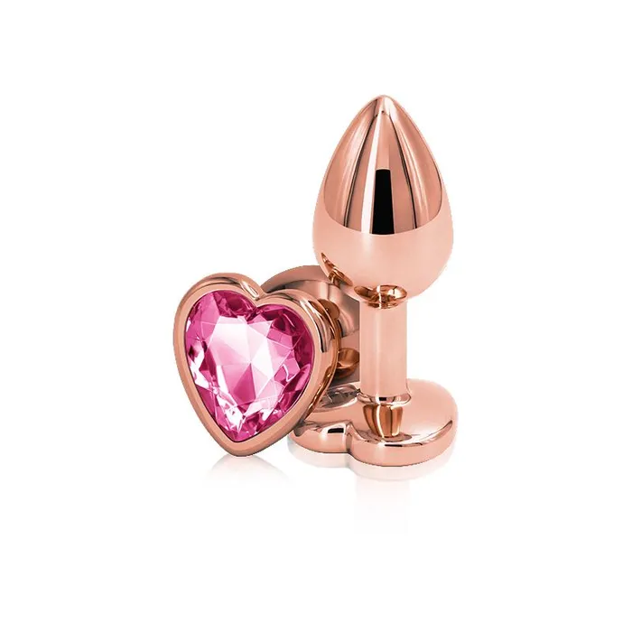 Rear Assets Rose Gold Metal Plug NS Novelties Anal