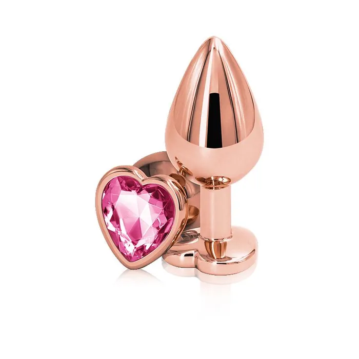 Rear Assets Rose Gold Metal Plug NS Novelties Anal