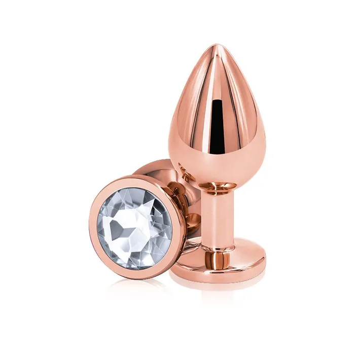 Rear Assets Rose Gold Metal Plug NS Novelties Anal