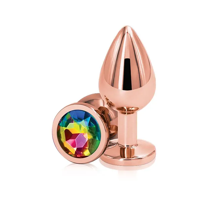 Rear Assets Rose Gold Metal Plug NS Novelties Anal