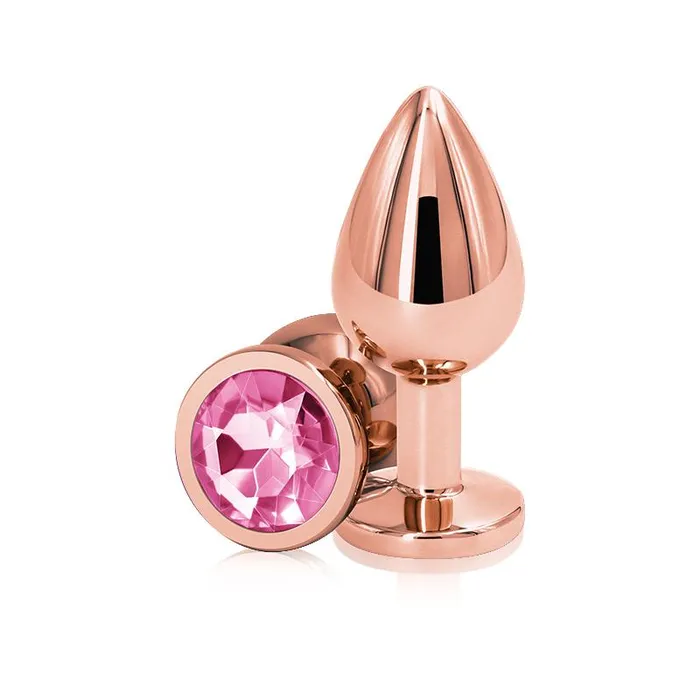 Rear Assets Rose Gold Metal Plug NS Novelties Anal