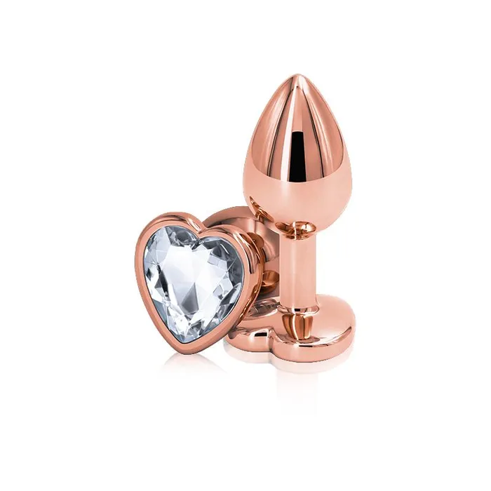 Rear Assets Rose Gold Metal Plug NS Novelties Anal