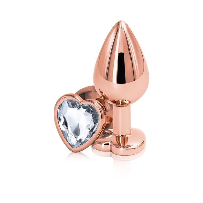 Rear Assets Rose Gold Metal Plug NS Novelties Anal