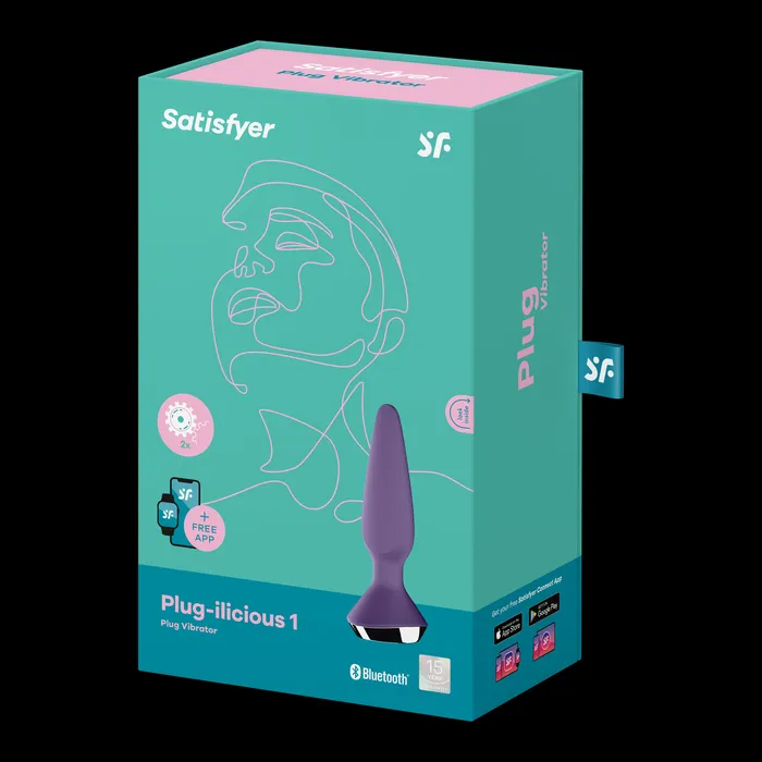 Satisfyer Anal Satisfyer Plugilicious 1 Purple