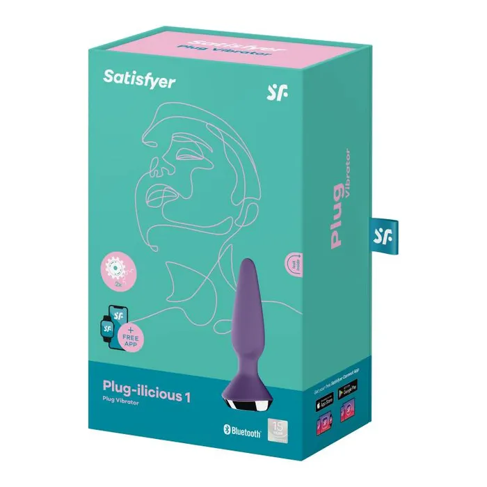 Satisfyer Anal Satisfyer Plugilicious 1 Purple