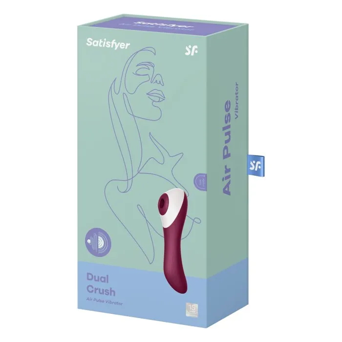 Satisfyer Dual Crush Insertable Double Air Pulse Vibrator Satisfyer Vibrators