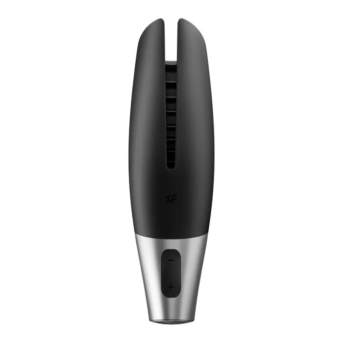 Satisfyer Power Masturbator Black Silver Satisfyer Anal