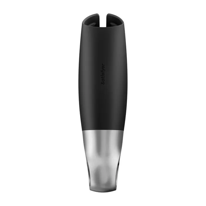 Satisfyer Power Masturbator Black Silver Satisfyer Anal