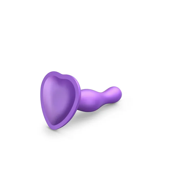 StrapOnMe StrapOnMe Curvy Plug Dil Metallic Purple Assorted Sizes Anal