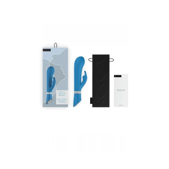 Vibrators Bwild Deluxe Bunny Blue Lagoon Bswish