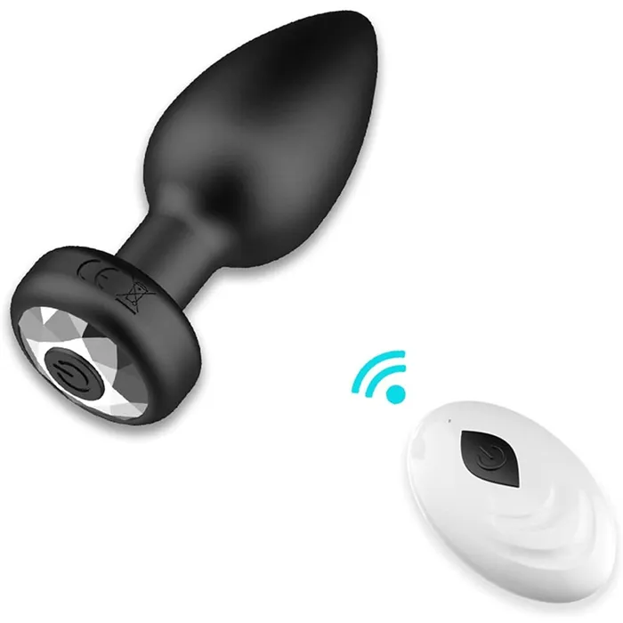 Anal soniker 2pcs Anal Plug Vibrator Wireless Prostate Butt Plug Portable Gay Sex Toys