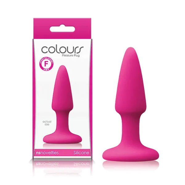 Colours Pleasures Pink Mini Butt Plug NS Novelties Anal