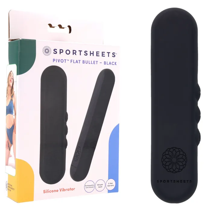 Female Sex Toys Sportsheets Pivot Flat Bullet 102 cm USB Rechargeable Bullet