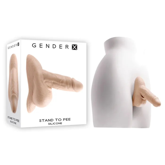 Gender X SILICONE STAND TO PEE Light Realistic Urination Aid Gender X Anal