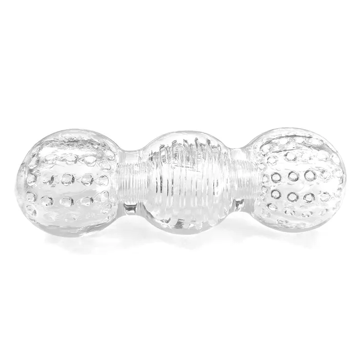 GENTLEMENS CLUB Male Sex Toys Klarity Clear Textured Stroker