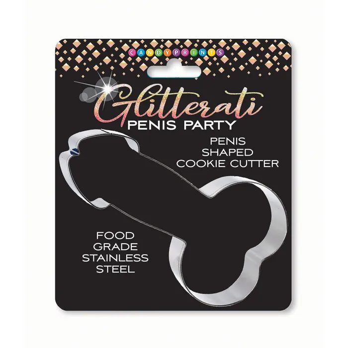 Male Sex Toys Little Genie Glitterati Penis Cookie Cutter Novelty Item