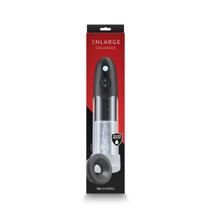 Male Sex Toys NS Novelties Enlarge Colossus Penis Pump Black