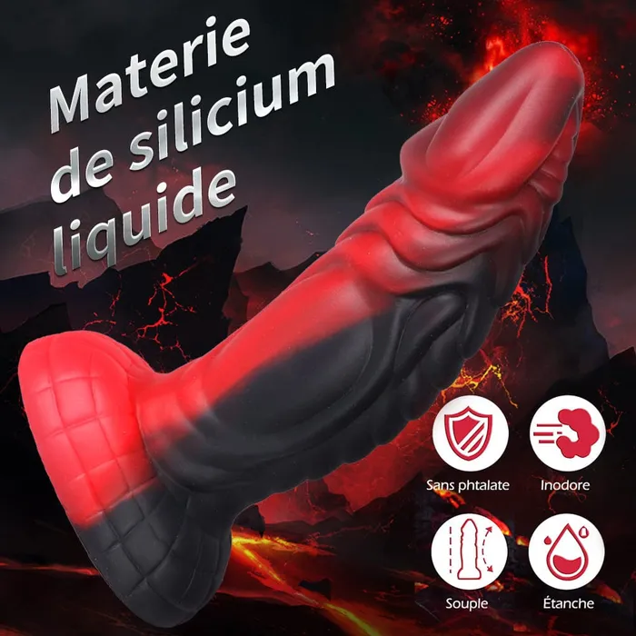 MRIMIN Female Sex Toys MRIMIN Realistic Dragon Dildo Monster Anal Dildos with Strong Suction CupMRD33