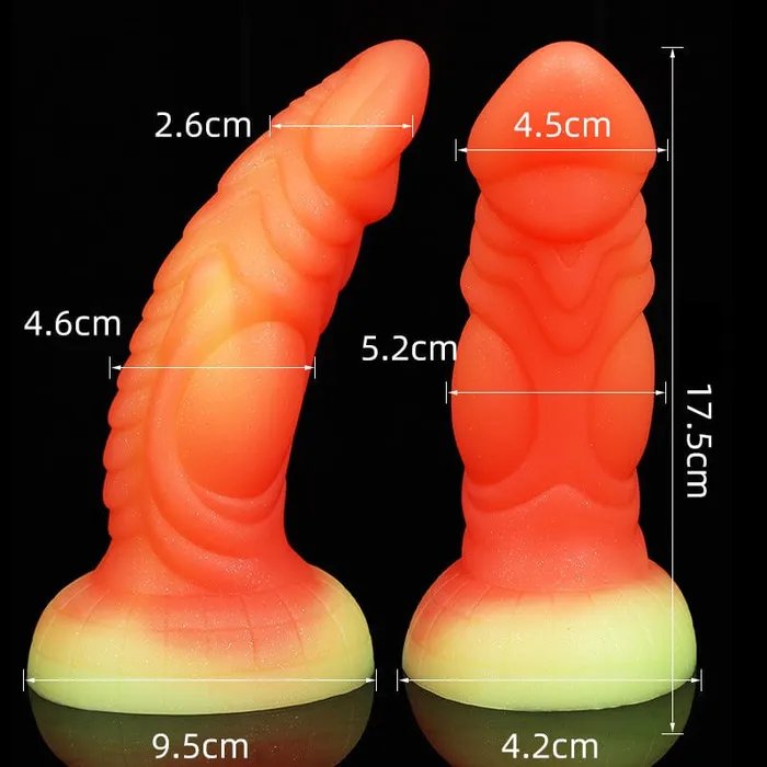 MRIMIN Female Sex Toys MRIMIN Realistic Dragon Dildo Monster Anal Dildos with Strong Suction CupMRD33