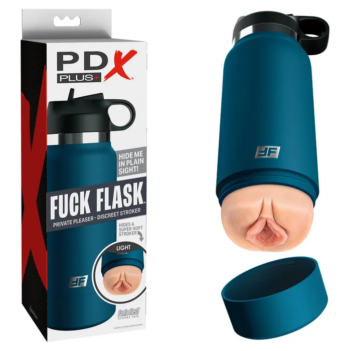 PDX Plus Fuck Flask Private Pleaser Discreet Vagina Stroker Pipedream Male Sex Toys