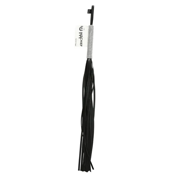 Sex Mischief Sparkle Flogger Sparkle 78 cm Flogger Whip Sportsheets Female Sex Toys