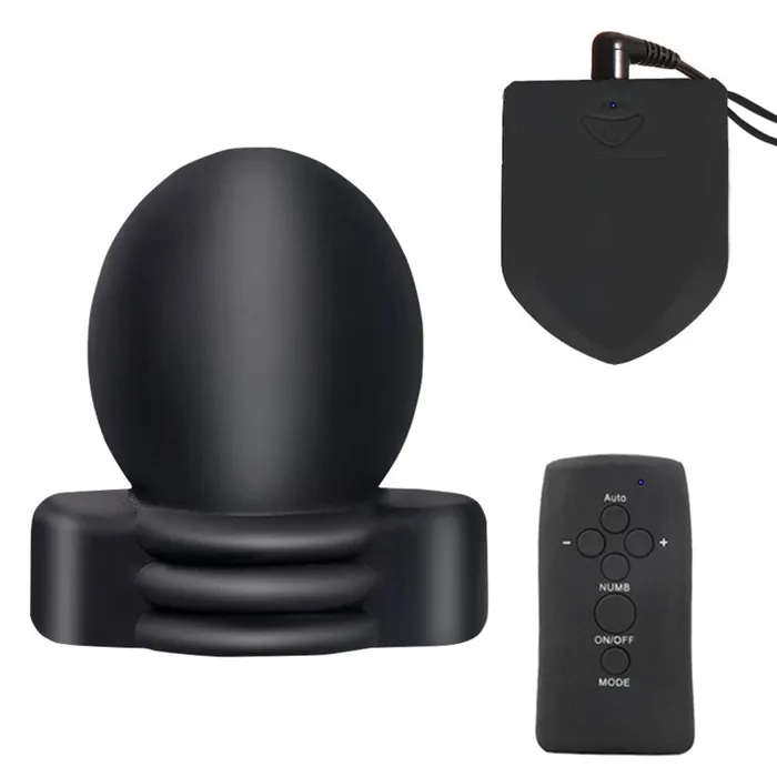 soniker Male Sex Toys Electric Cock Ring CBT Electro Sex Bdsm Ring On Penis Ball Stretcher Testicle Massager