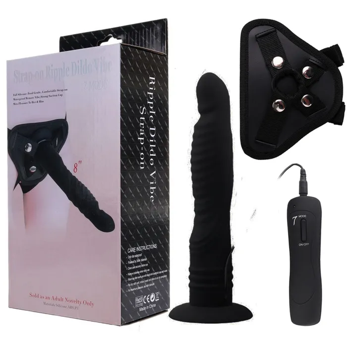 Strapon Dildo Vibrator for Women 7 Speed Remote Control Strap on Anal Butt Plug Sex Toys soniker Anal